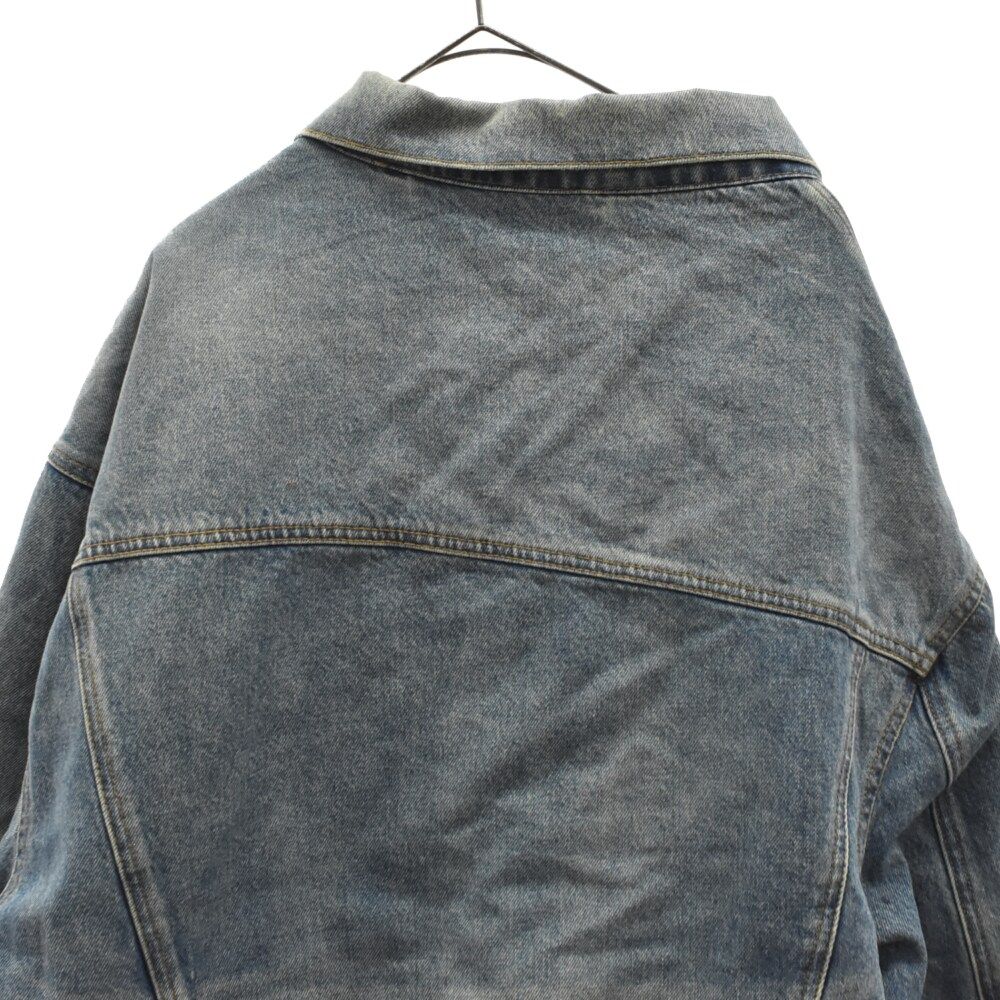 BALENCIAGA (バレンシアガ) ASYMMETRICAL DENIM JACKET アシンメトリー 