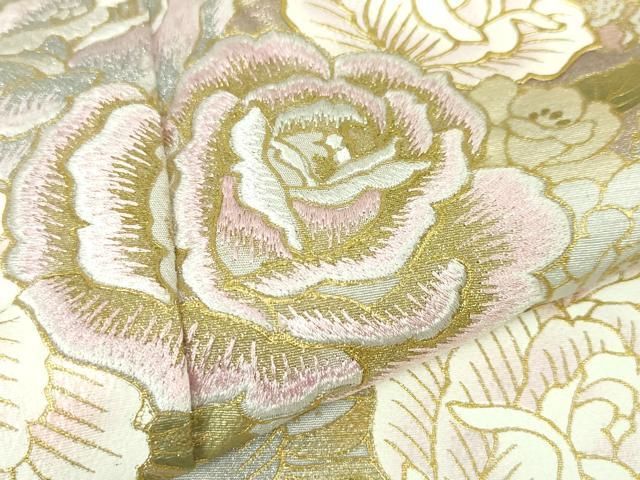 平和屋本店■極上　ブライダルファッションデザイナー・桂由美　色留袖　刺繍　吉祥花文　白梅鼠色地　金銀彩　逸品　未使用　DZAA5615kh5 平和屋本店□極上 ブライダルファッションデザイナー・桂由美 色留袖