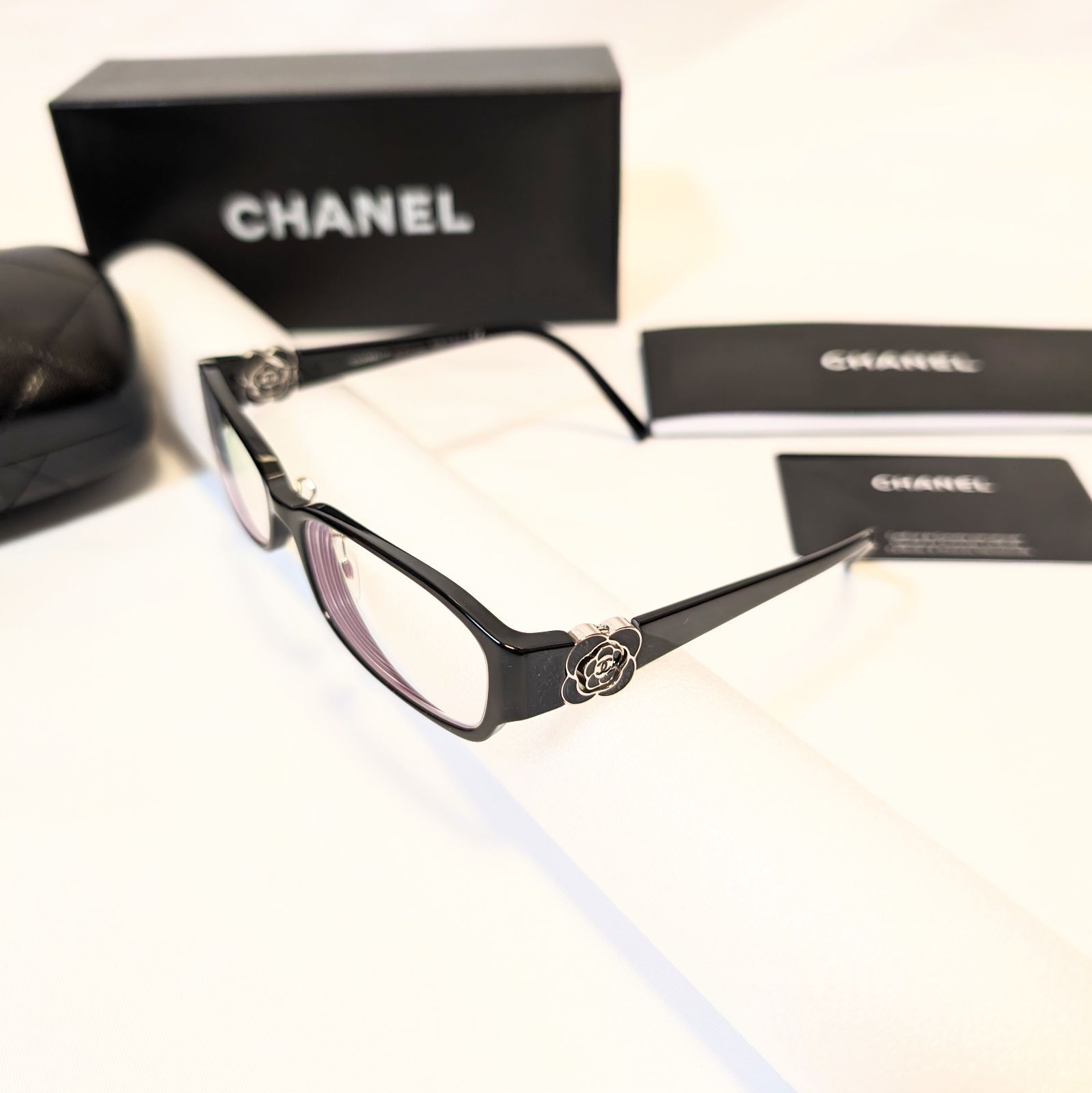 CHANEL シャネル 3131-N 度入り ココマーク カメリア - メルカリ