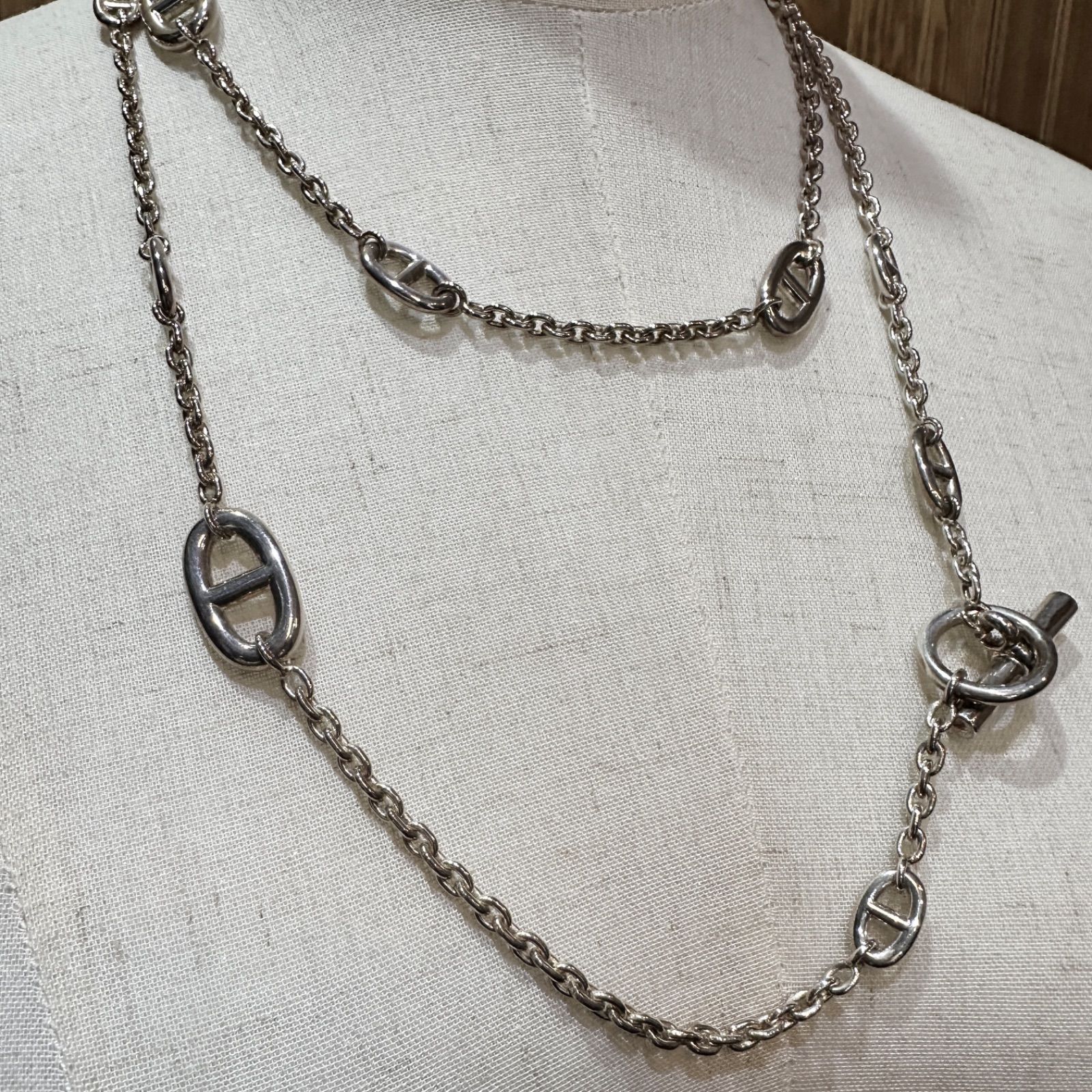 HERMES エルメス ファランドール 120cm 約97.5g
