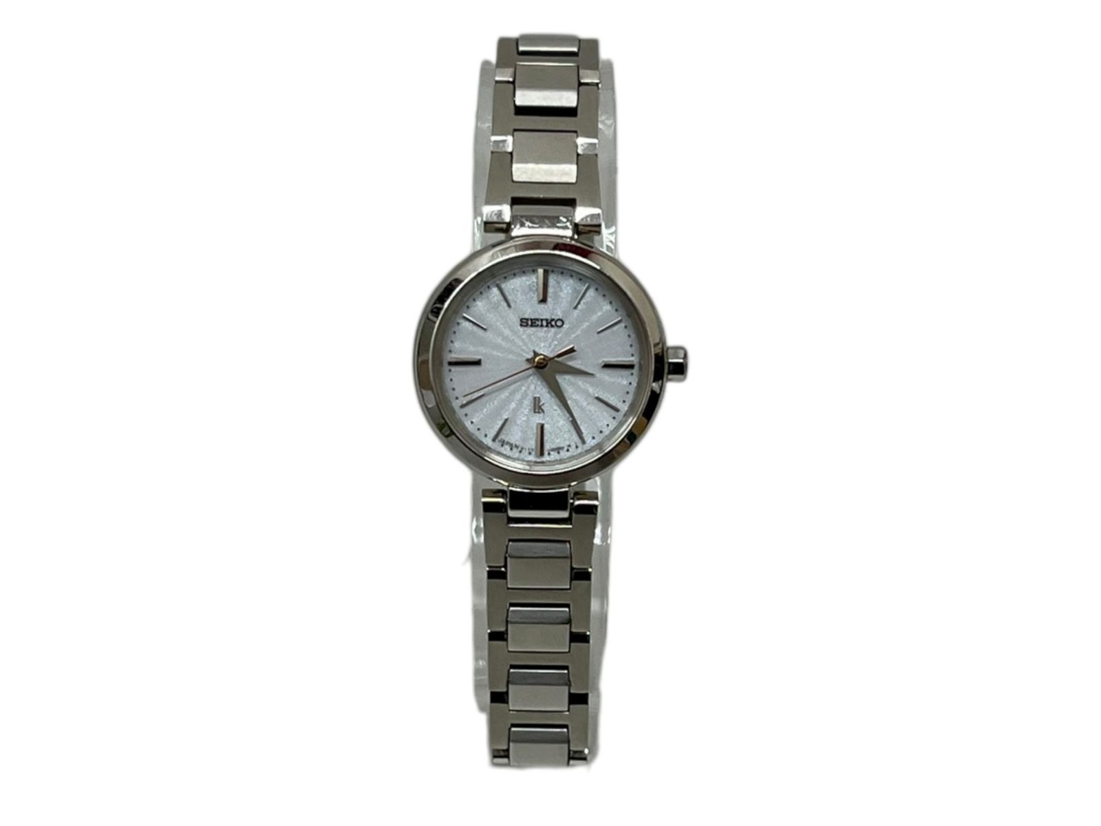 SEIKO セイコー ルキア アナログ腕時計 ソーラー クオーツ V117-0EH0 シルバー レディース|027