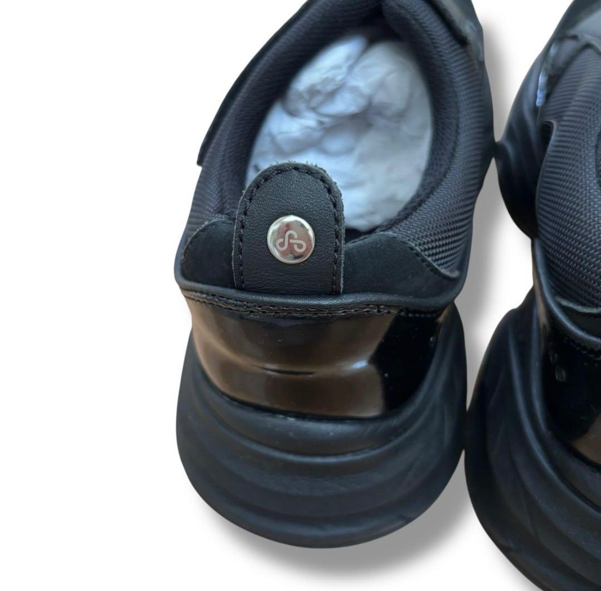 OAO オーエーオー SHELL 】 美品 Black スニーカー 25cm - メルカリ