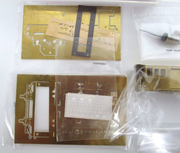 ワールド工芸Nゲージ 京福テキ6&ト68 2両　メーカー塗装完成品　難あり ワールド工芸 Nゲージ 1/150 京福電鉄 テキ6 電気機関車 トータル