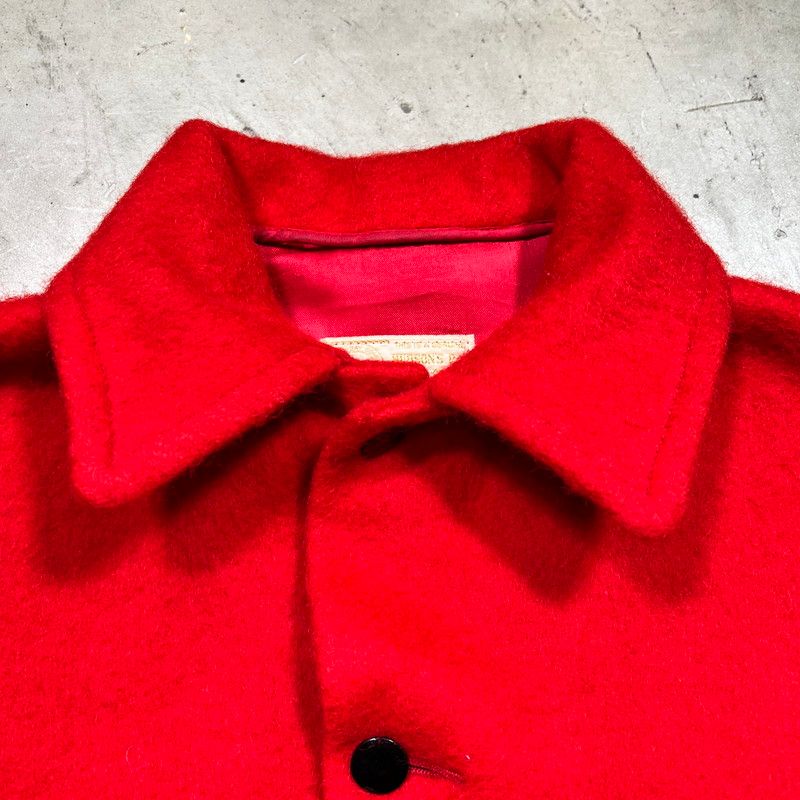60's HUDSON'S BAY ウールブランケットコート - メルカリ