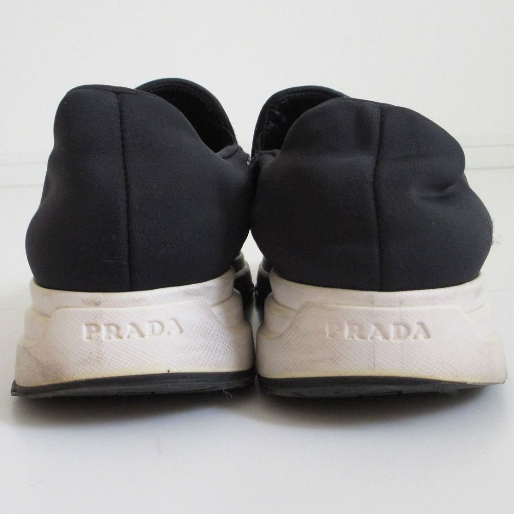 PRADA スリッポン　25cm Prada プラダ スリッポン スニーカー | ブルー | FARFETCH JP