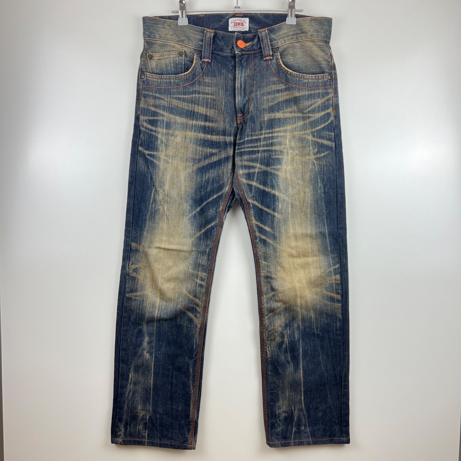 EDWIN EXCLUSIVE VINTAGE XV grunge denim pants w32 403XVS