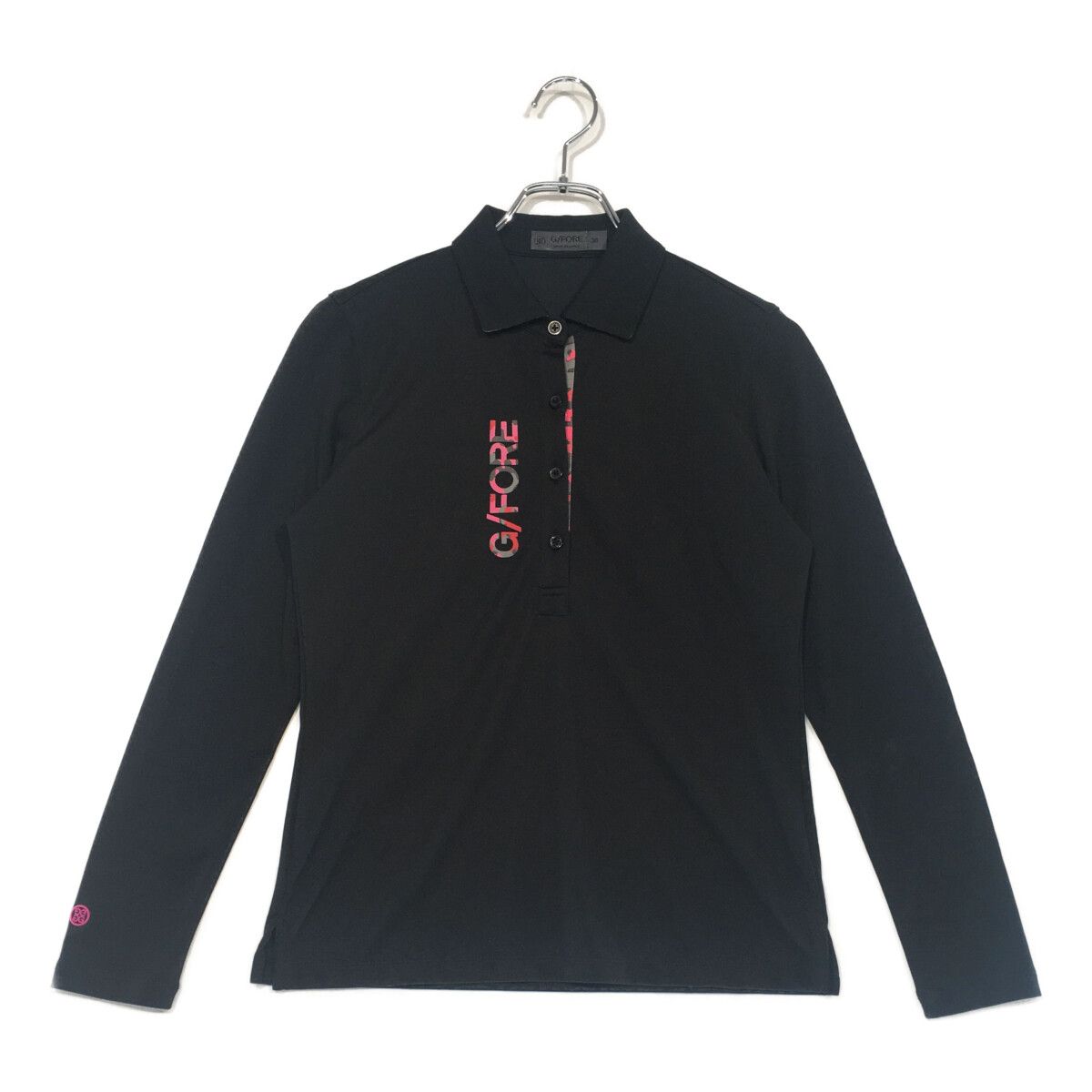 G/FORE ブラック ポロシャツ 38 G/FORE ブラック ポロシャツ 38 G/FORE