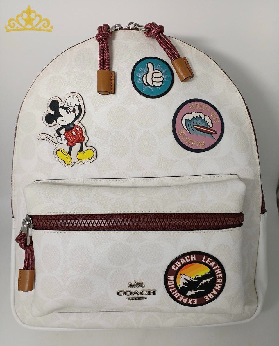 コーチ COACH ディズニーコラボ リュック アップルポイズン Amazon.co.jp: コーチ バッグ リュック レディース COACH