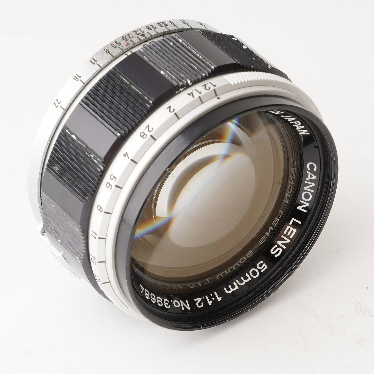 キヤノン Canon 50mm F1.2 ライカ L39マウント キャノン Canon
