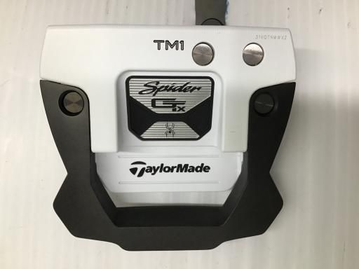 テーラーメイド Spider GTx TRUSS WHITE TM1 33インチ パター PT スチール フレックスその他 メンズ 男性用 右利き 右用 Cランク ゴルフクラブ