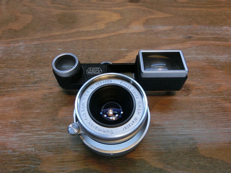 7687 ライカ LEICA SUMMARON 3.5cm 3.5 ズマロン メガネ付き Mマウント