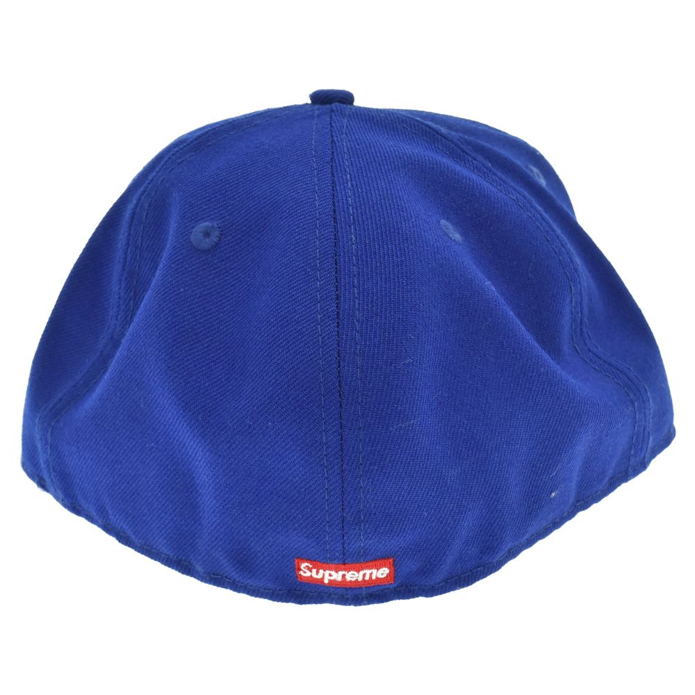 帽子SUPREME シュプリーム 14AW×New era Tonal box logo Cap×ニューエラコラボ トーナル ボックスロゴベースボールキャップ ブルー