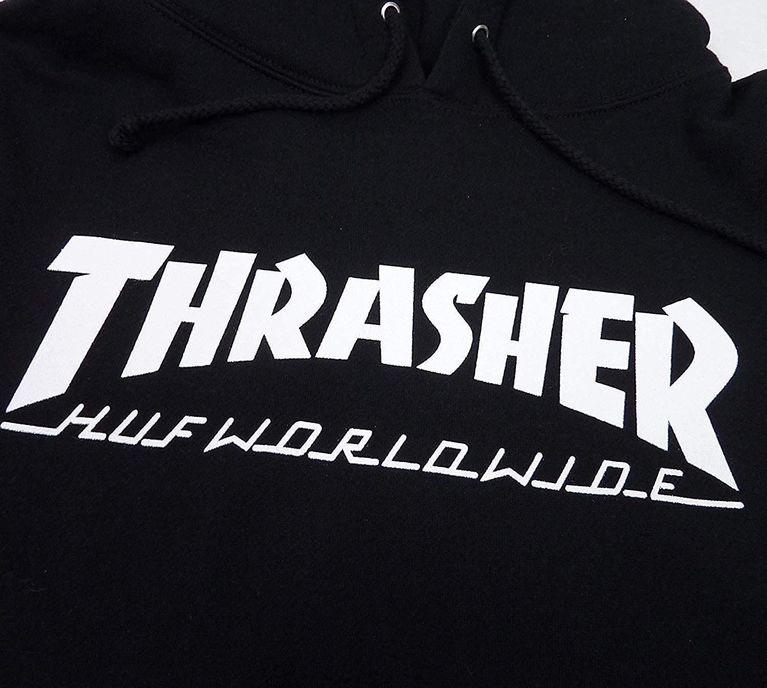 HUF THRASHER TDS ハフ スラッシャー プルオーバーパーカー - メルカリ