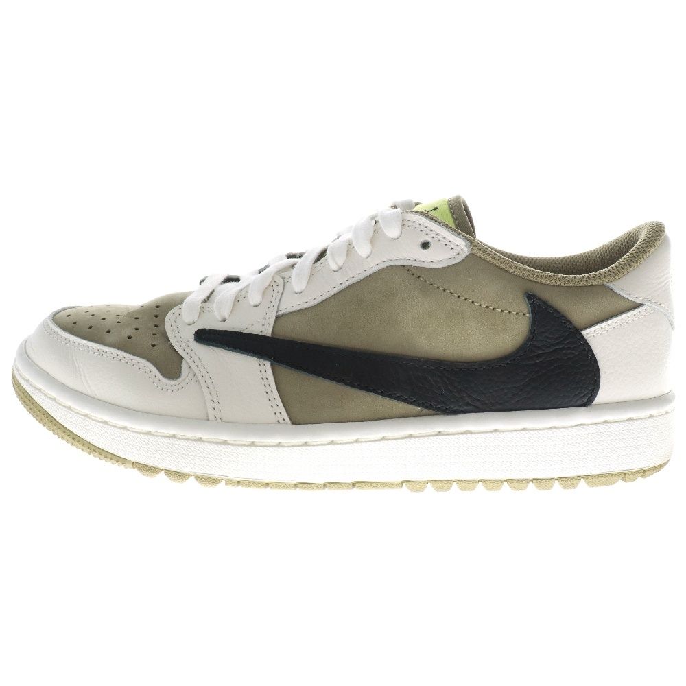 NIKE (ナイキ) ×TRAVIS SCOTT AIR JORDAN 1 LOW GOLF トラヴィス NIKE (ナイキ) ×TRAVIS SCOTT AIR JORDAN 1 LOW GOLF トラヴィス