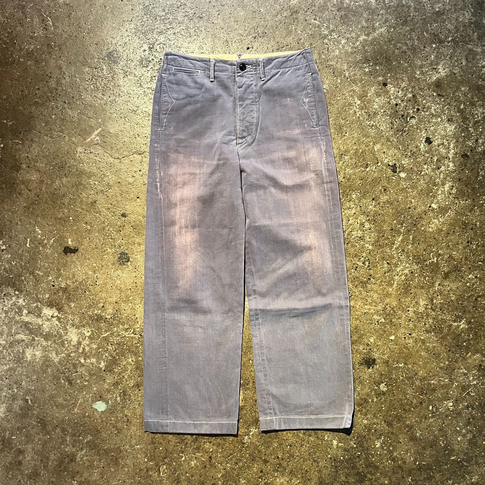 KAPITAL ワークパンツ チノパンツ キャピタル ヴィンテージ加工 KIRO 