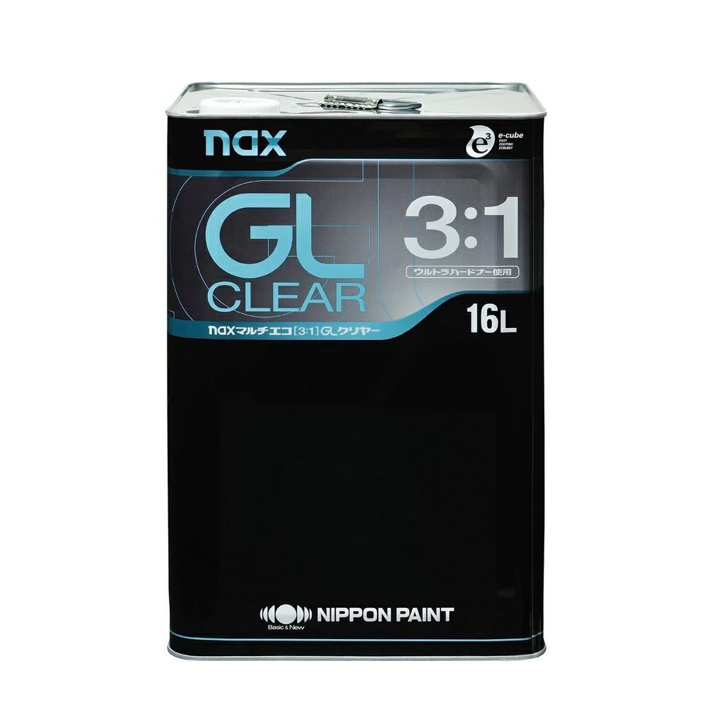 日本ペイント 3013622 naxマルチエコ 3 1 GLクリヤー 16L×1缶