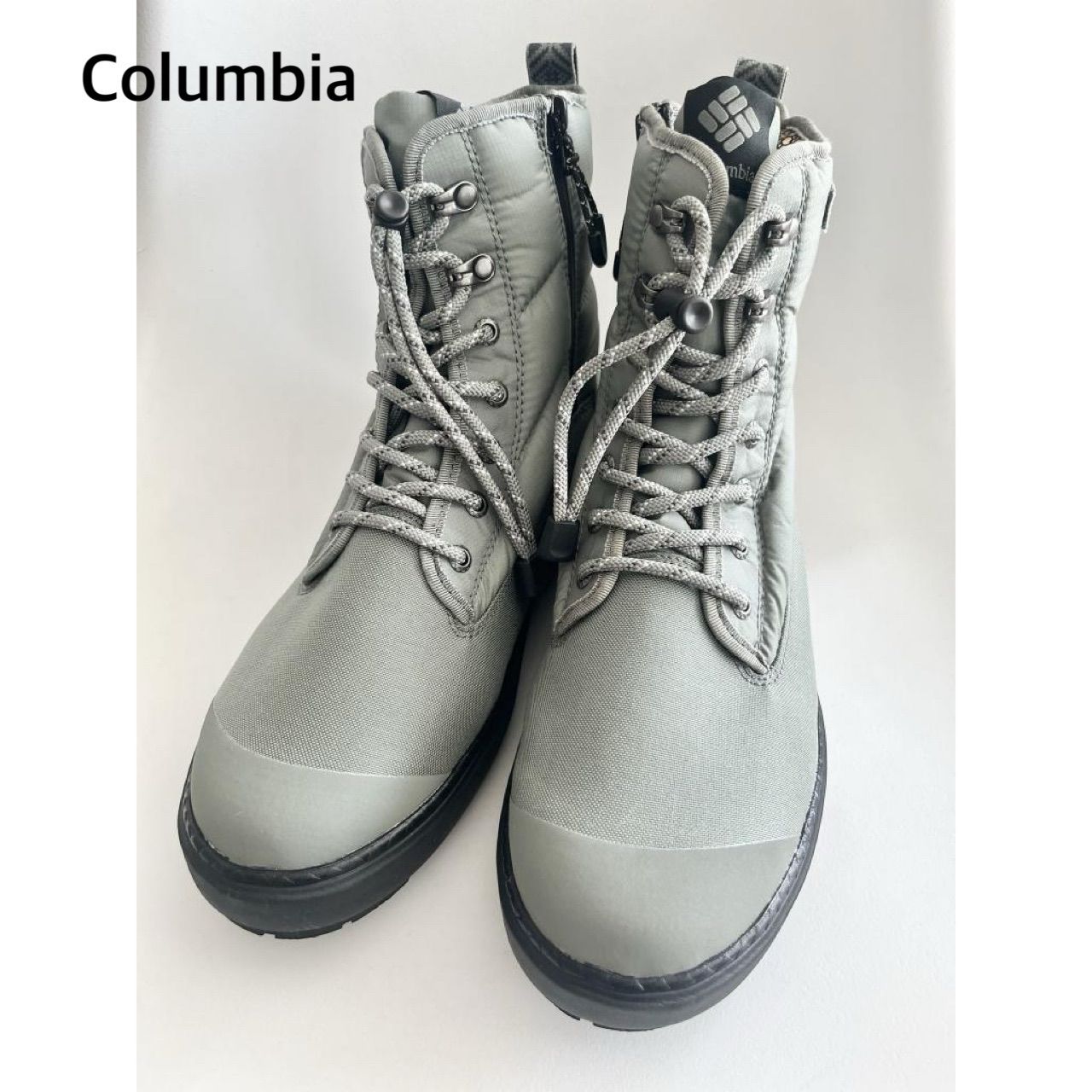 Columbia サップランド チャッカウォータープルーフ オムニヒート インフィニティ カーキ 製 メンズ 27.5cm カジュアル 秋冬 み6459731