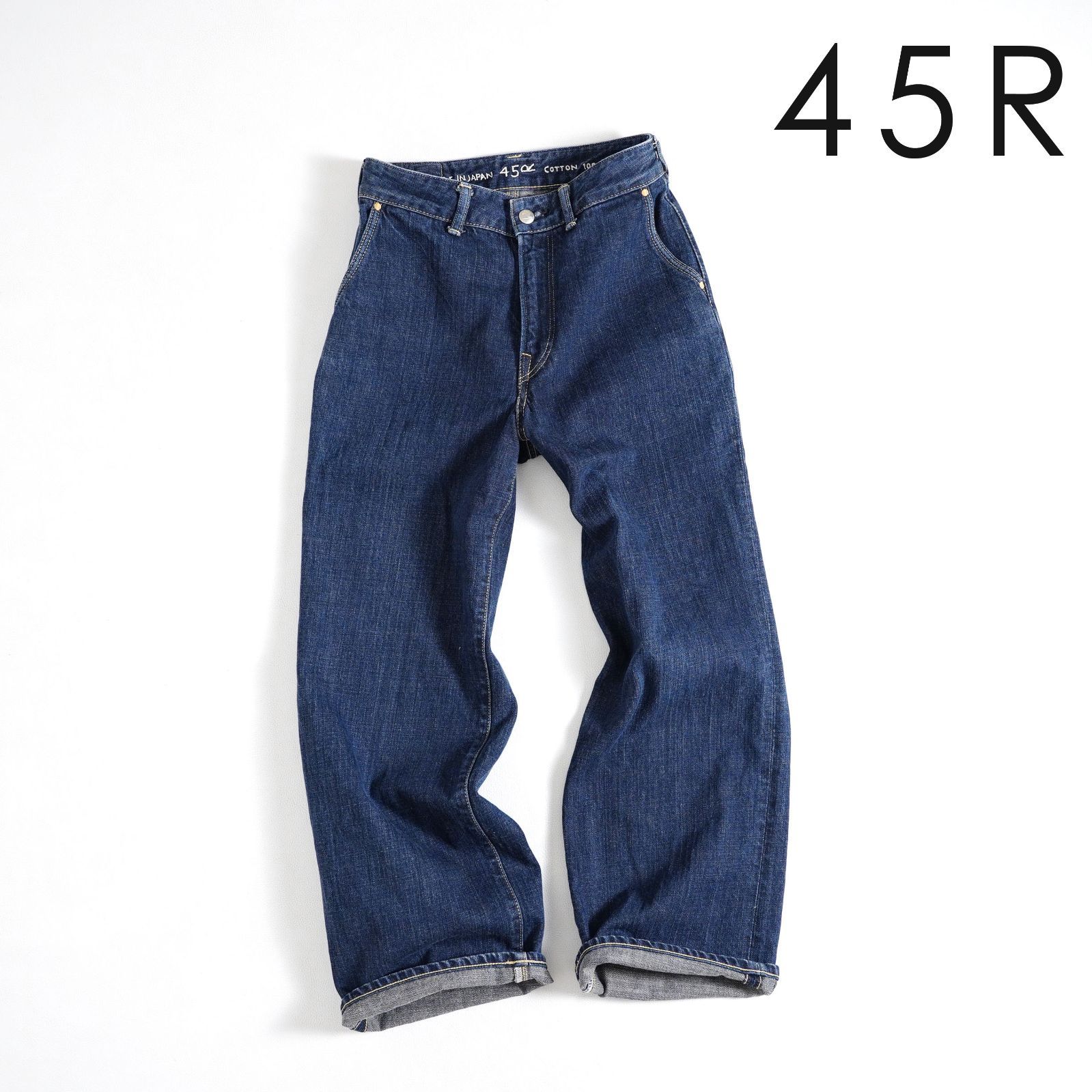 45R ツイードデニムのシャルロット パンツ