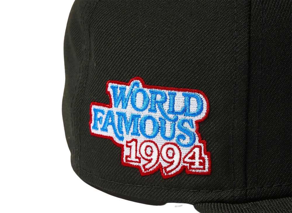 Wold Famous Box Logo New Era Black 7 3/8new