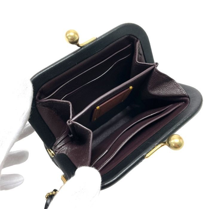 コーチ COACH キスロック コイン パース グラブタン レザー