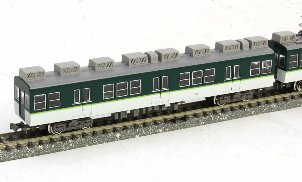グリーンマックス 京阪2400系(1次・更新・新塗装) 基本4両+増結3両セット N) 31840 京阪2400系（1次車・2453編成・新塗装）7両編成セット