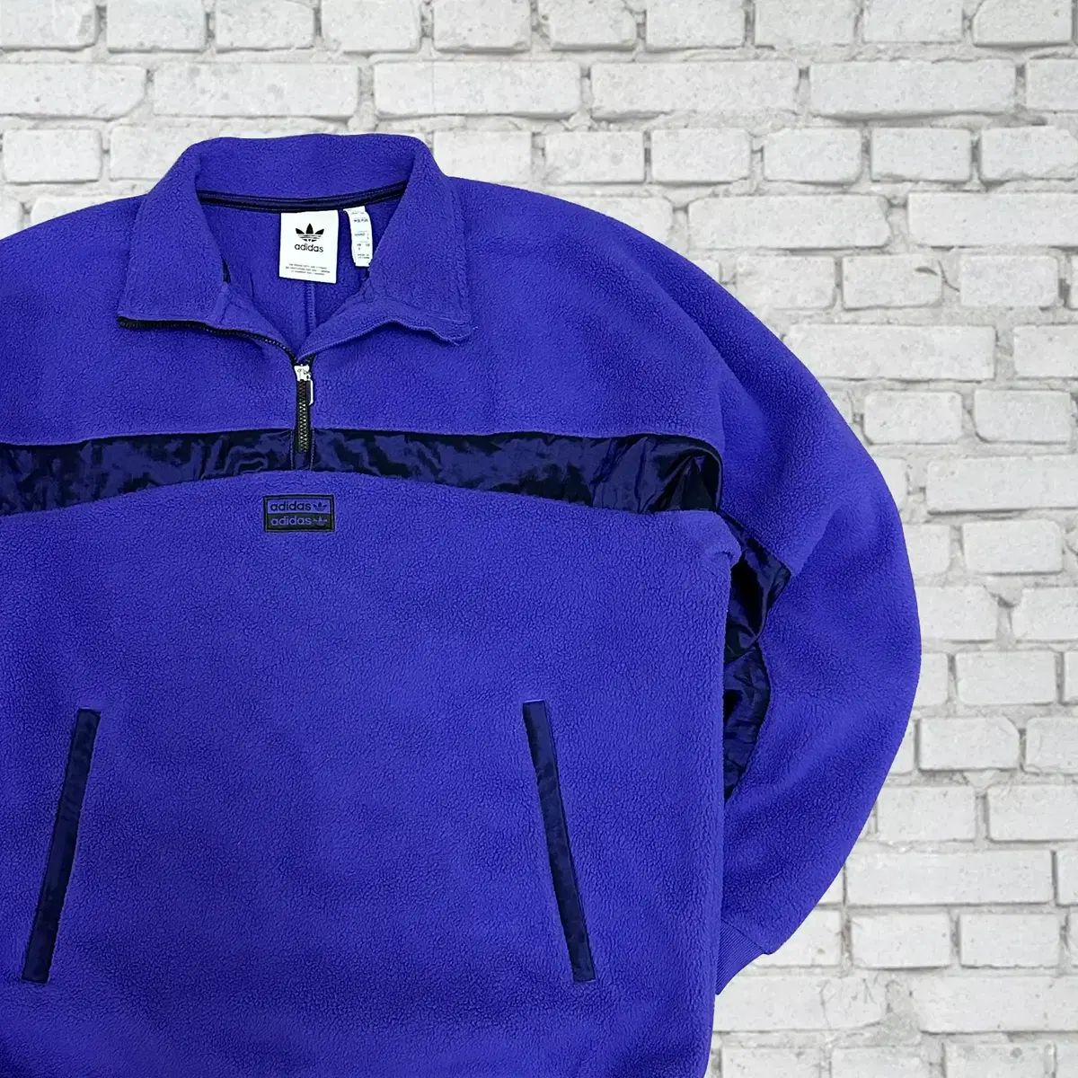 【雷市場（ポンジャン）商品韓国直送】 （ 1810 ） adidas(アディダス) 新作 裏起毛 パーカー ウォームアップ アノラック S