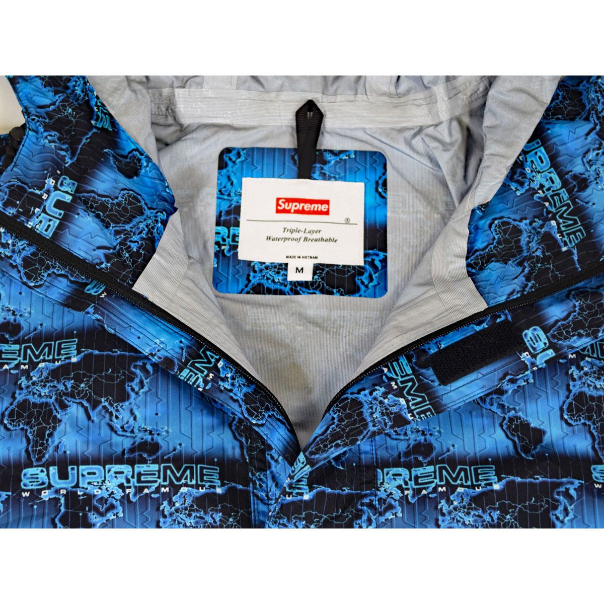 2018SS Supreme シュプリーム world famous taped seam Hooded 