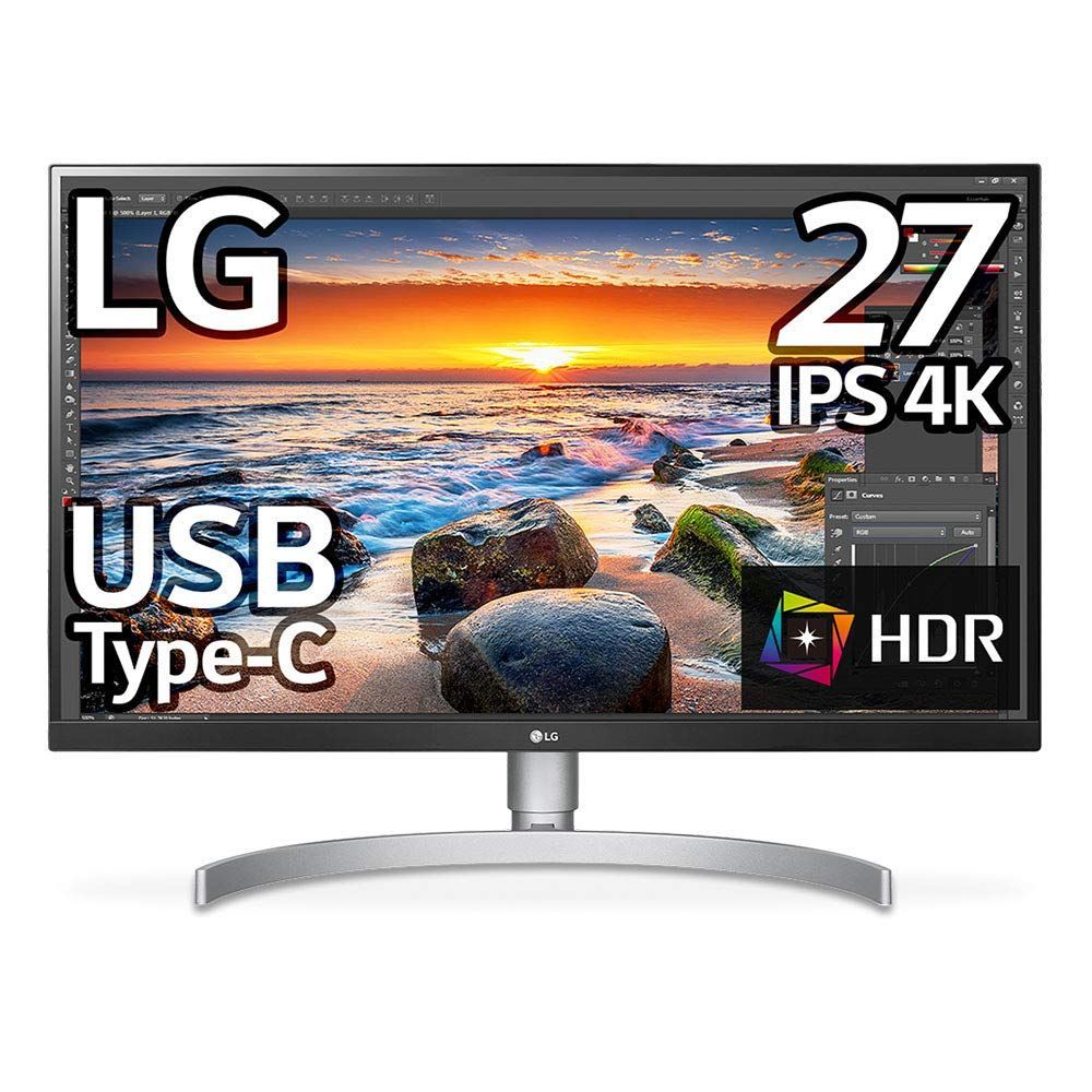 特価セール】ディスプレイ 27UK850-W モニター 27インチ/4K/HDR対応