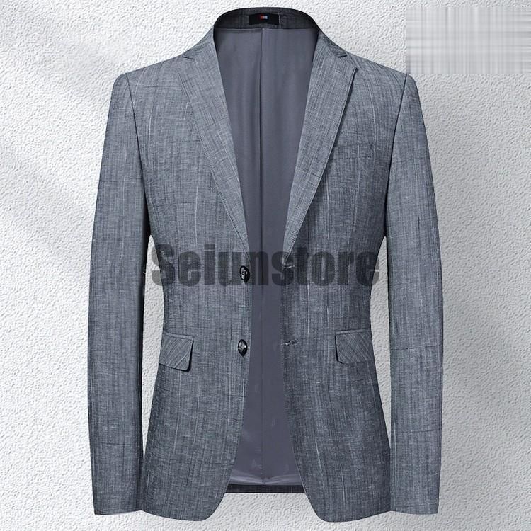 通勤 テーラードジャケット 2ツボタン グレー ジャケット ビジネスジャケット 秋 メンズ おしゃれ スーツジャケット カジュアル