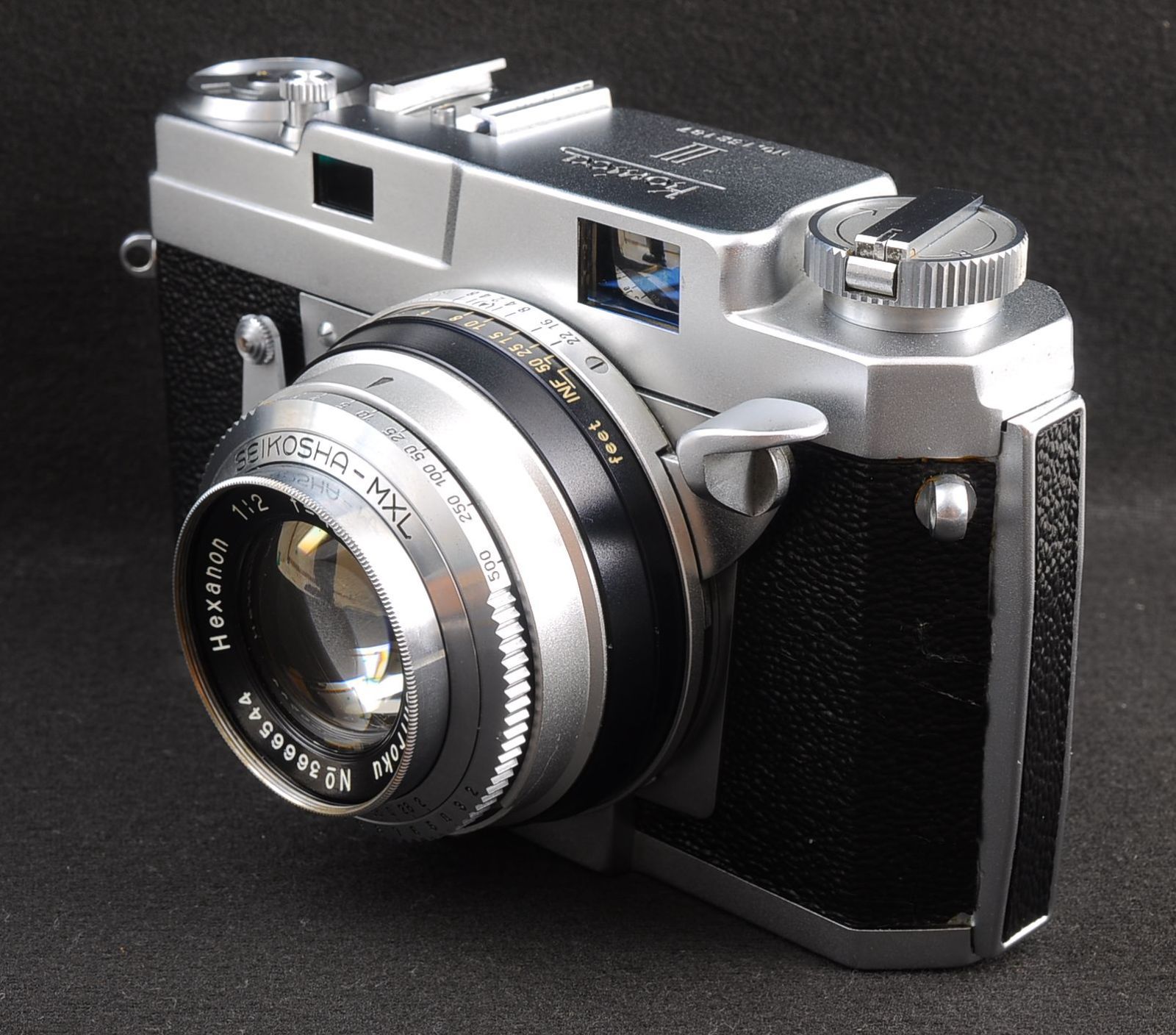 KONICA III フィルムカメラ HEXANON 48mm F2 レンジファインダー