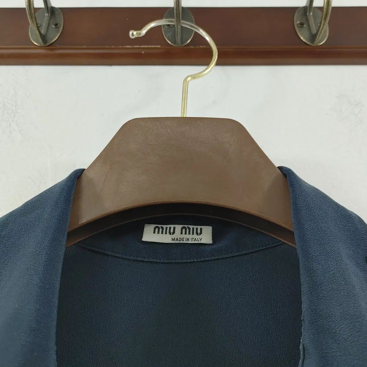 42 MIU MIU(ミュウミュウ) レディース 正規品 ネイビー 夏 長袖  