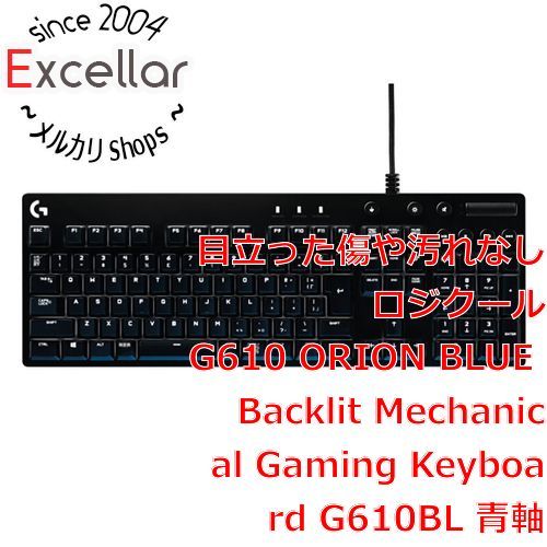 [bn:17] ロジクール　ORION BLUE Gaming Keyboard G610BL　未使用