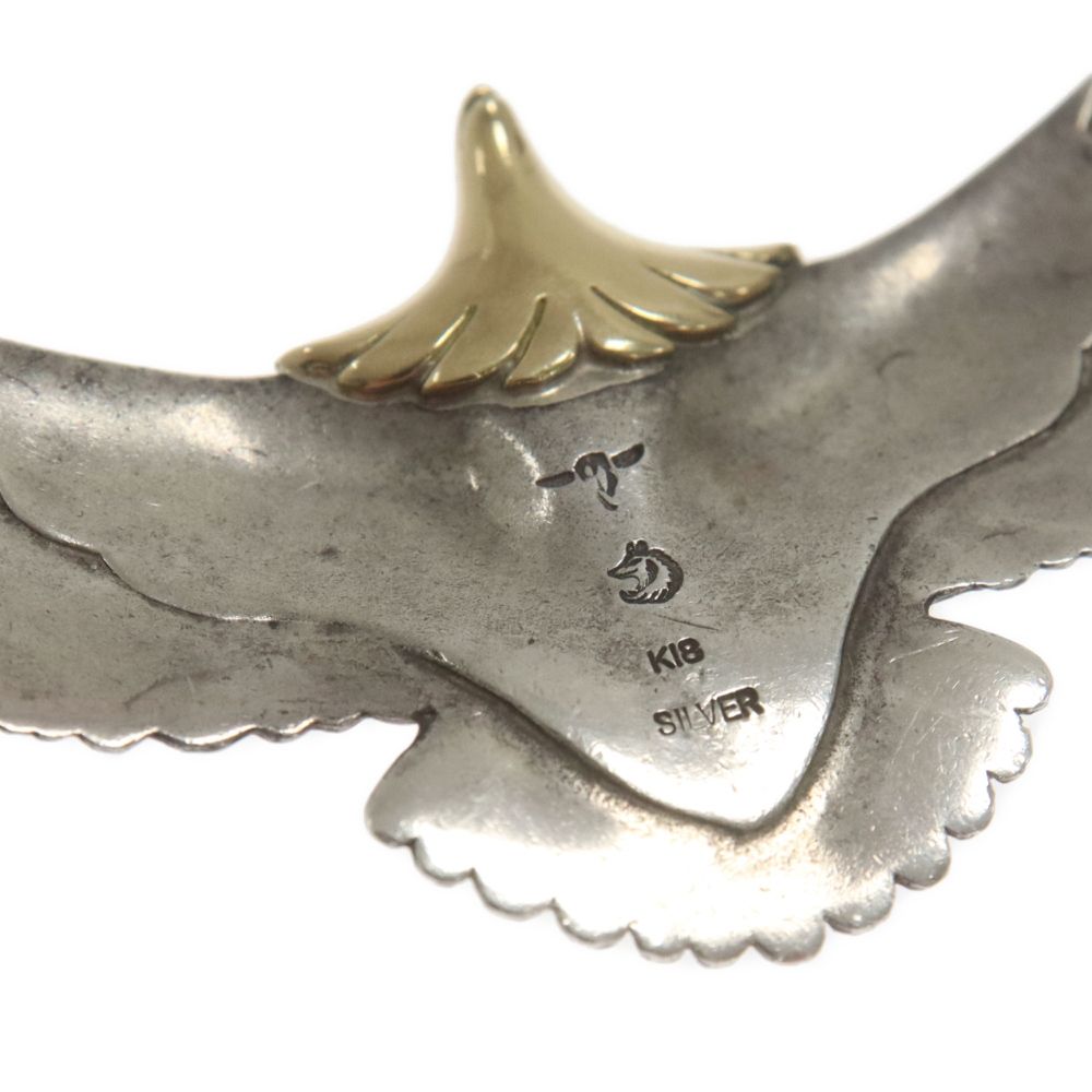 TADY & KING (タディアンドキング) K18 大イーグル頭金 ネックレス