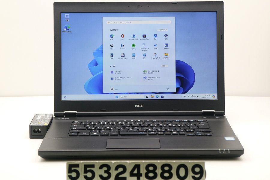 NEC PC-VKT16XZG2 Core i5 8250U 1.6GHz/8GB/256GB(SSD)/Multi/15.6W/FWXGA(1366x768)/RS232C/Win11 【553248809】