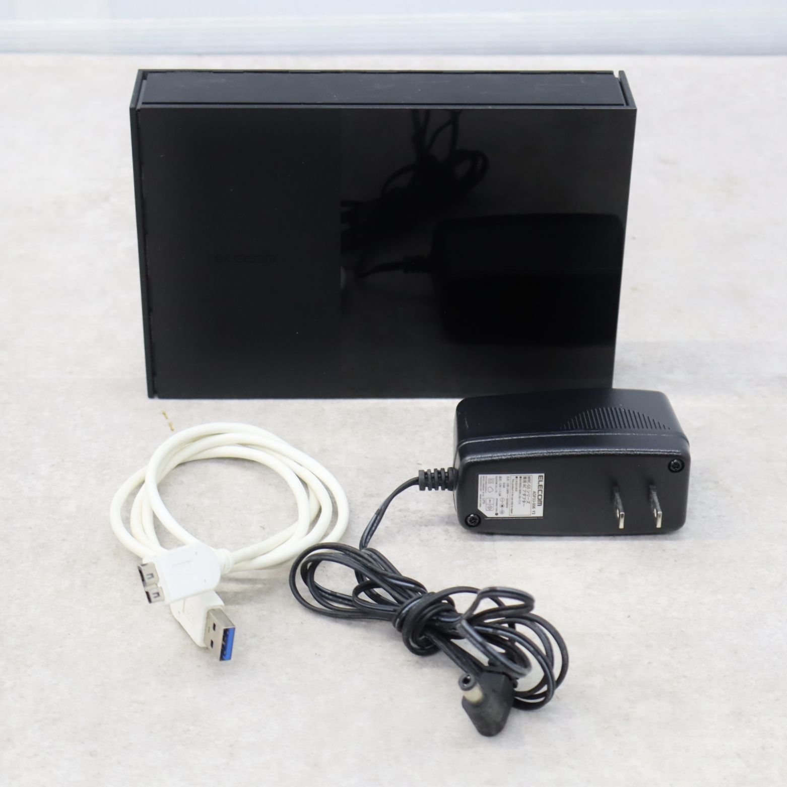 ∨テレビ 録画用に 1TB｜外付け HDD｜ELECOM エレコム ELD-GTV010UBK 