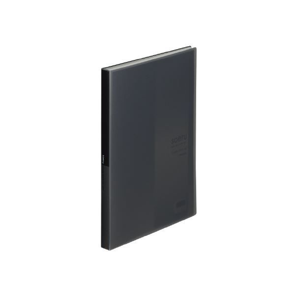 LIHITLAB クリヤーブック40P N8102-24 黒（×10セット）