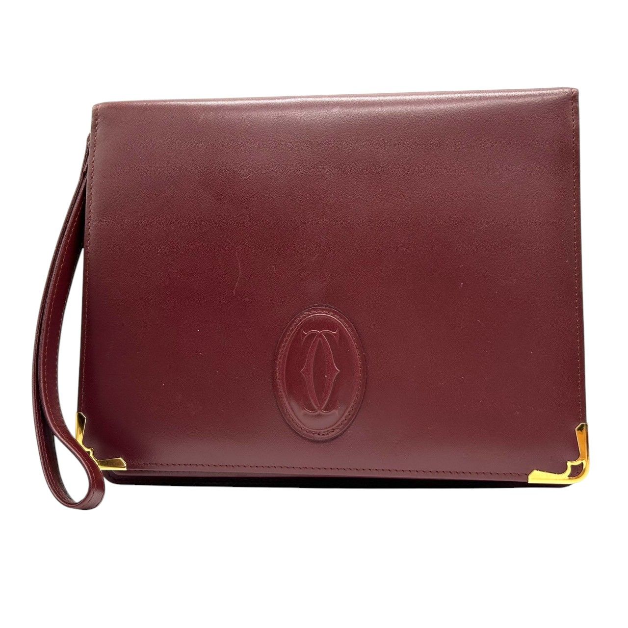 訳あり】カルティエ クラッチバッグ マストライン セカンド