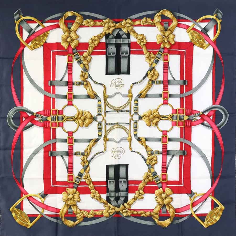 エルメス HERMES スカーフ カレ90 Crano Manege - メルカリ