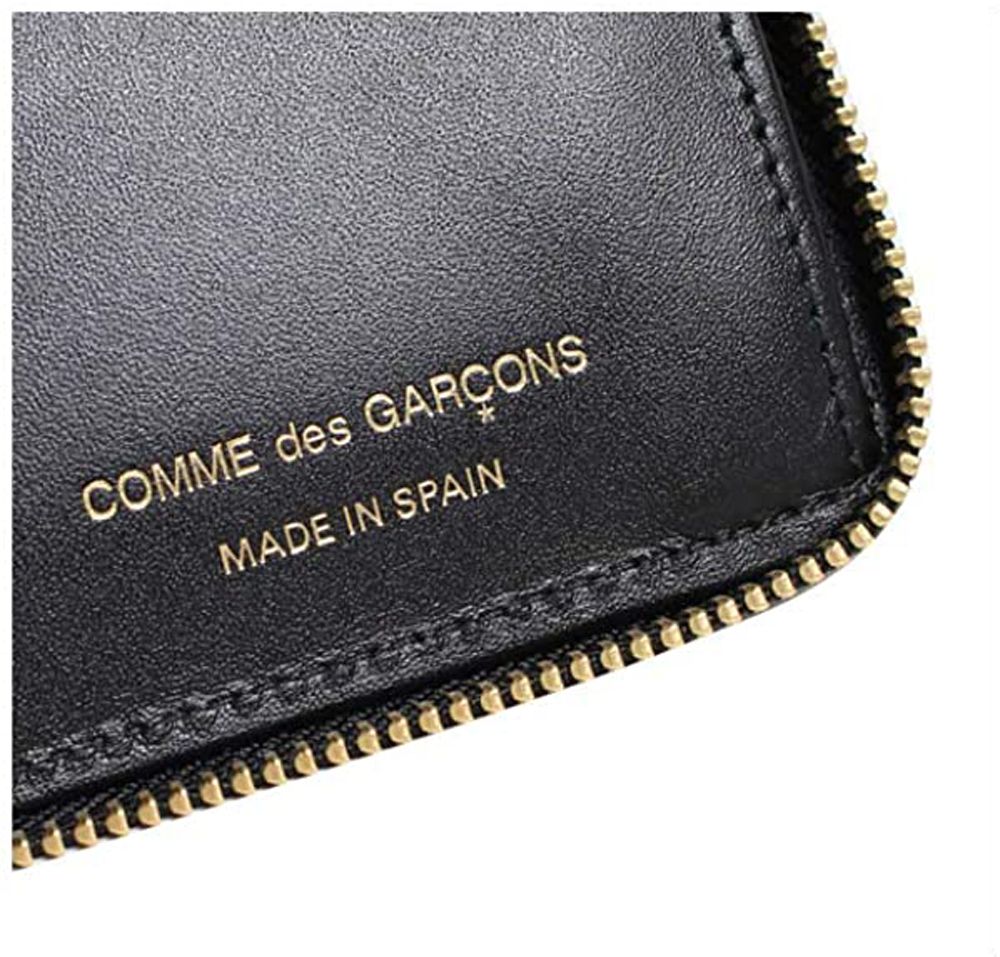 Comme des garcons wallet zip outlet around