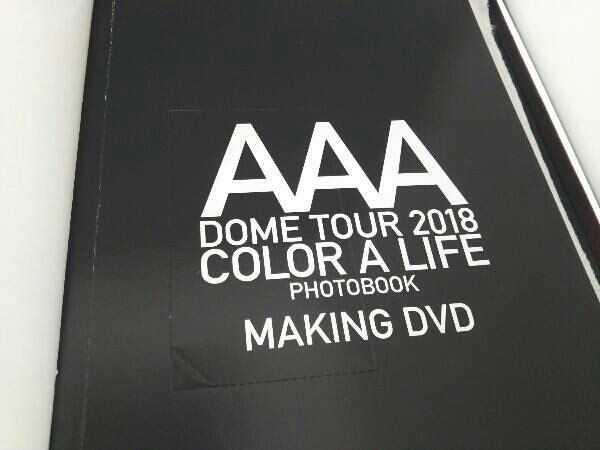 AAA DOME TOUR 2018 COLOR A LIFE PHOTOBOOK(mu-mo限定アナザー