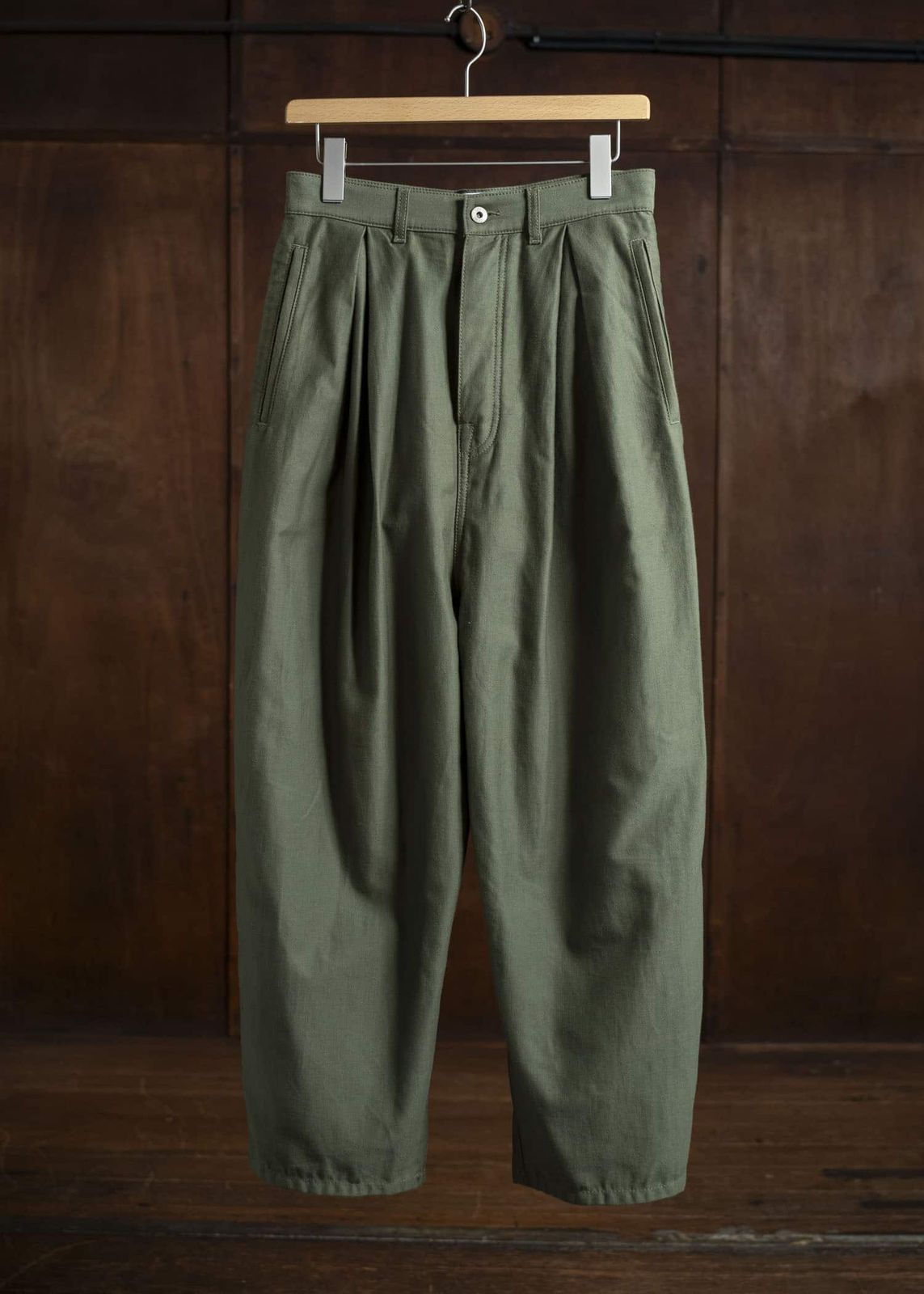 LOEWE ロエベ ARMY COTTON CHINO TROUSERS チノパ