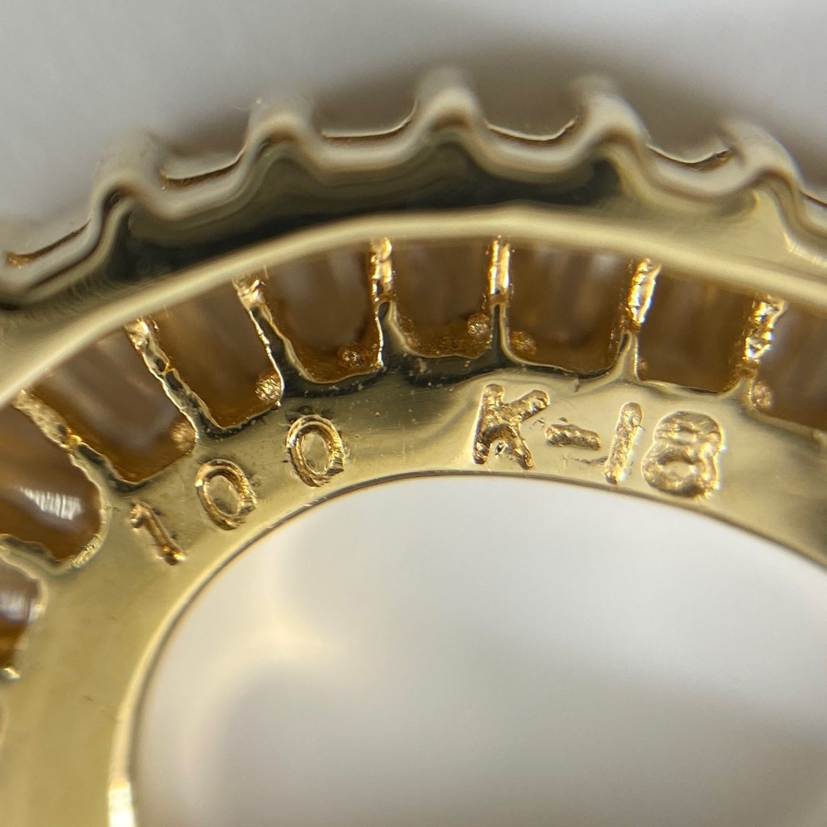 在庫一掃】 メレダイヤ ペンダントトップ YG イエローゴールド  