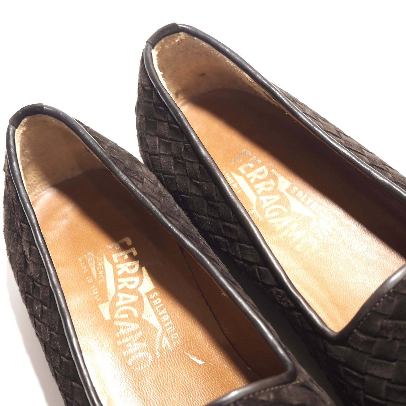 △良品 サルヴァトーレフェラガモ Salvatore Ferragamo イントレ 