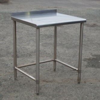 中古】タニコー 業務用 ステンレス 作業台 W70 D60 H85(+5)cm 厨房 3方