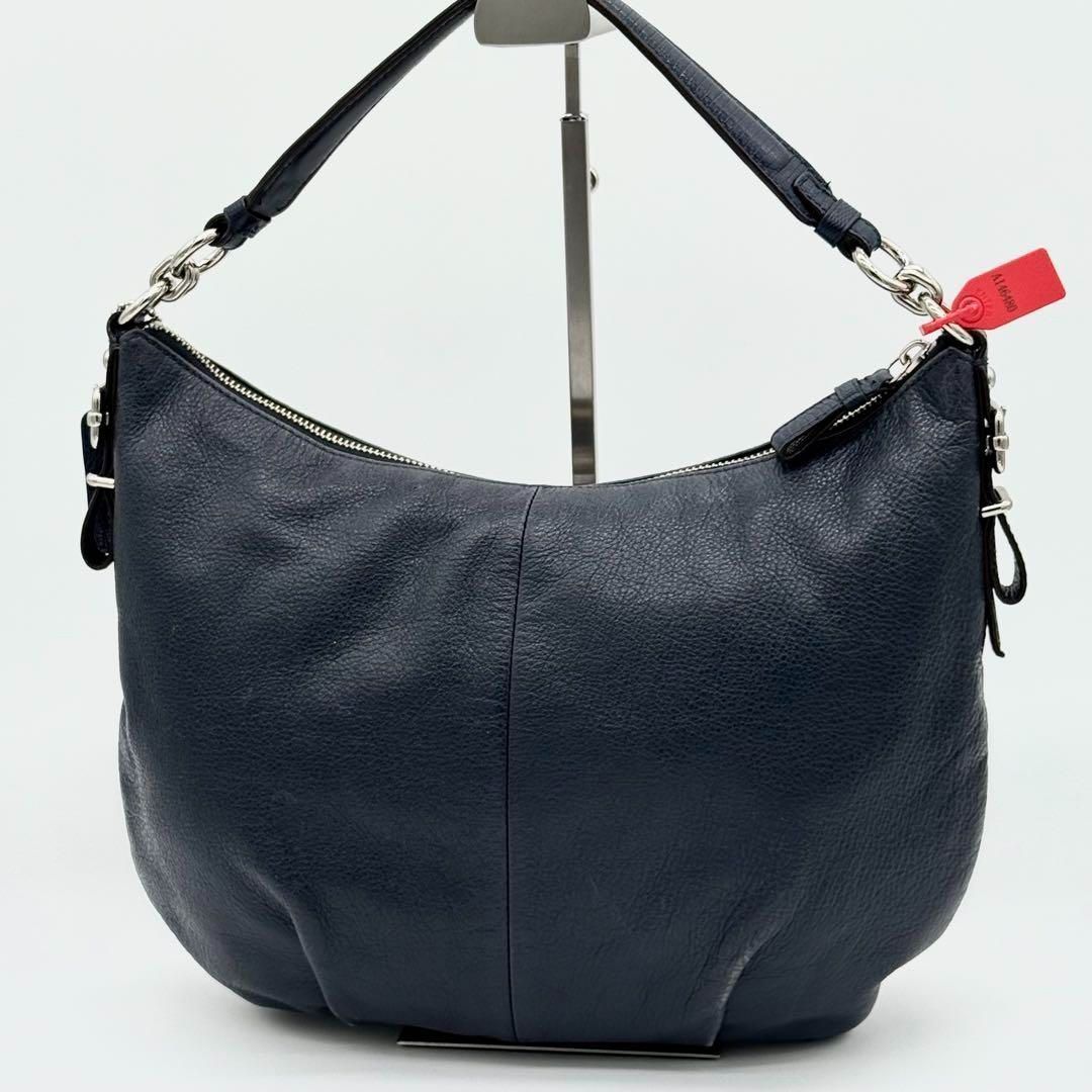 極美品✨COACH コーチ トートバッグ 2way ベケット レザー ネイビー 送料無料 コーチ メンズ COACH ベケット レザー 2Way ショルダー