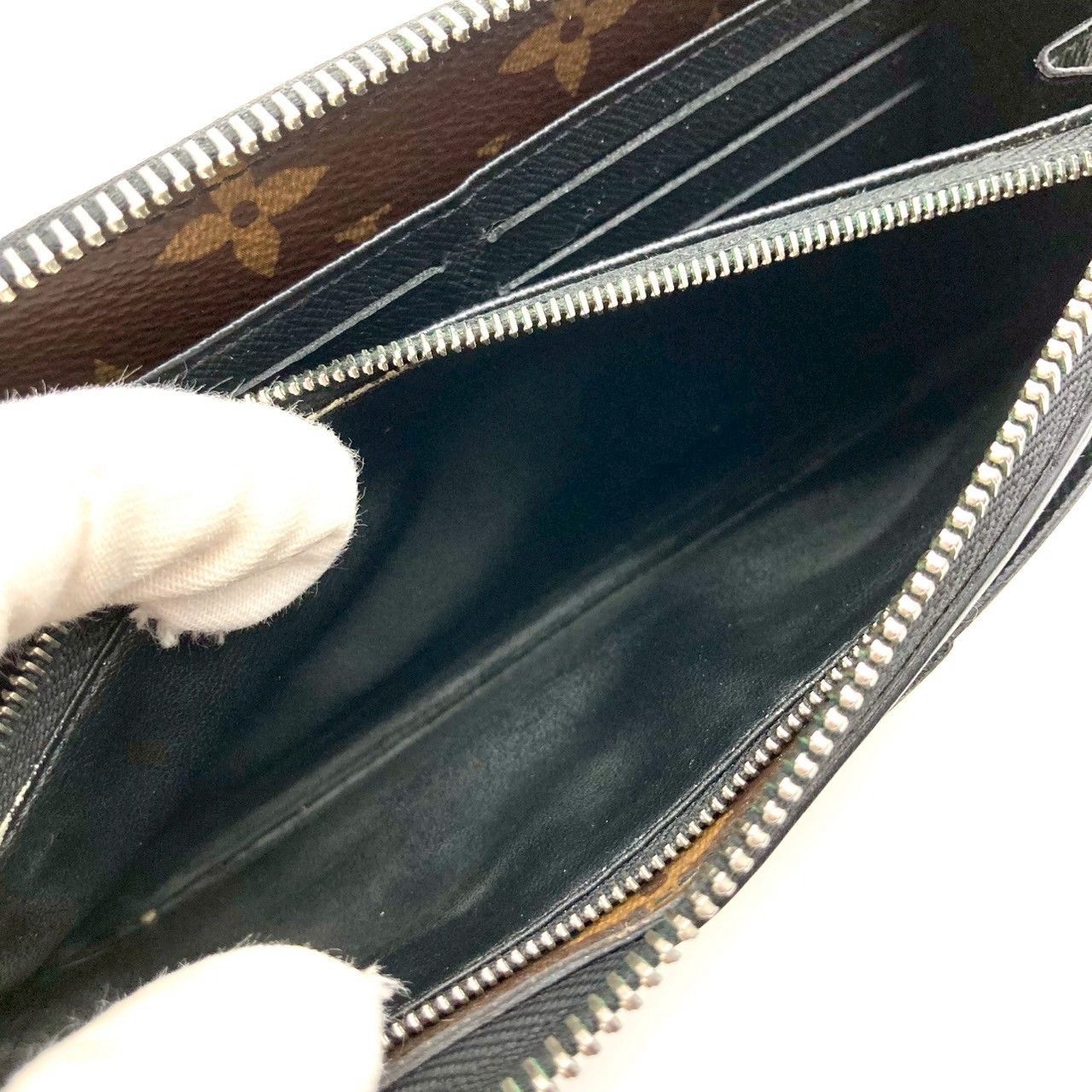 ルイヴィトン ジッピー ドラゴンヌ モノグラムマカサー 長財布 70708  