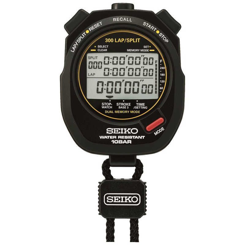セイコー クオーツ時計 ストップウオッチ ＳＴＯＰ ＷＡＴＣＨ スイミングマスター SVAS 009