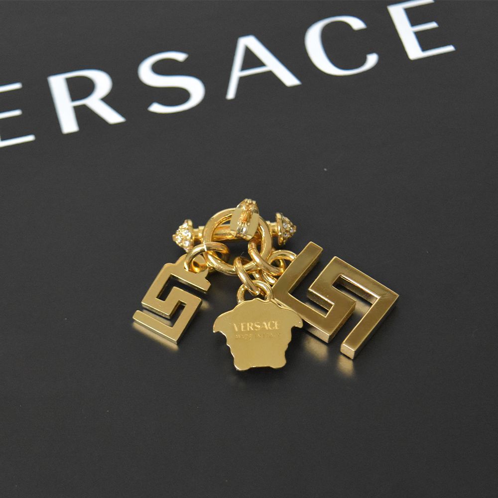 VERSACE ビジューグレカピアス メンズ DG2E803S - メルカリ