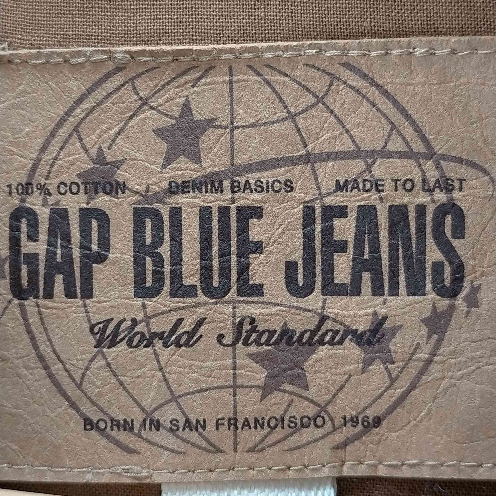 ギャップ Gap 90s old カウレザー トラッカージャケット 3rd