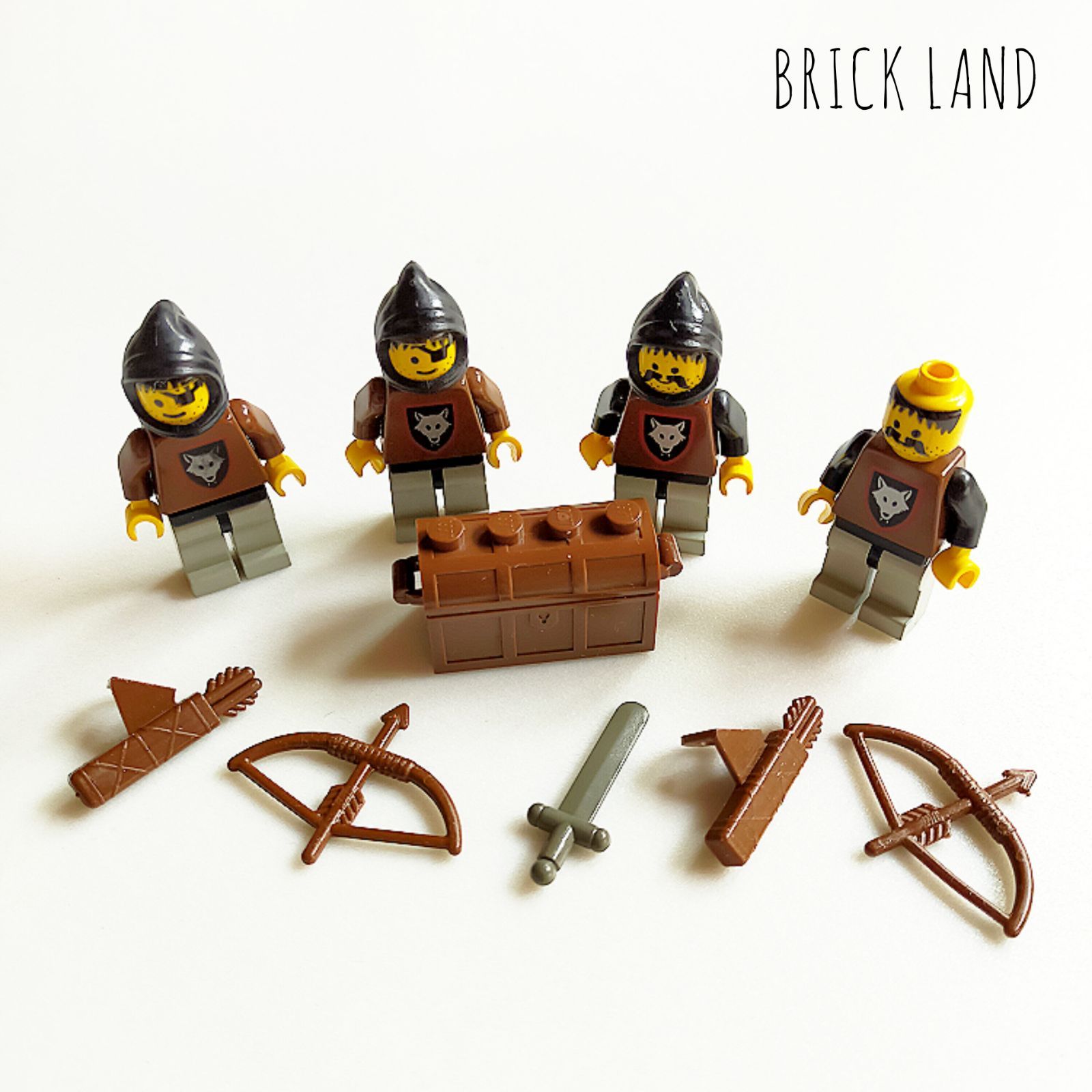 アフロ三世☆様専用ページ】ウルフ盗賊団4体&武器&宝箱セット - BRICK